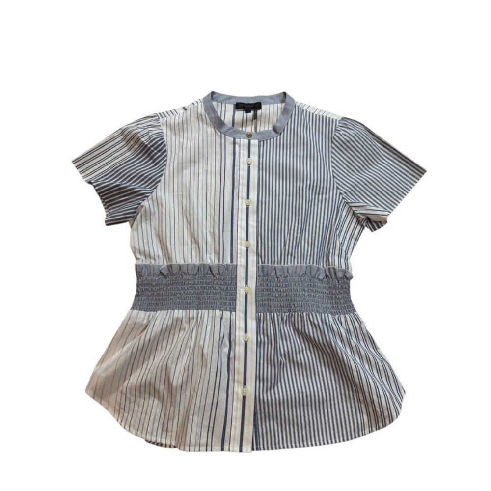 Donna Karan New York 100% cotton blouse size medium *Like New*